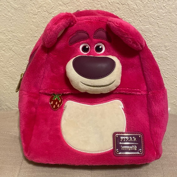 Loungefly Bags Loungefly Toy Story Lotso Plush Mini Backpack Nwt